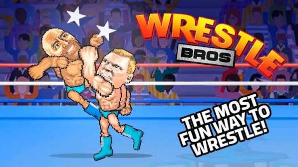 Wrestle Bros 擂台对战场景