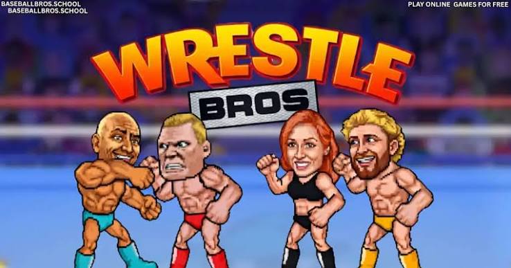 Wrestle Bros 可选角色阵容与皮肤